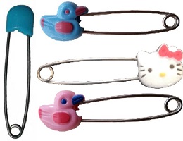 Image: Baby Diaper Safety Pins for Adults