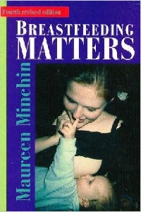 Image: Breastfeeding Matters: What We Need to Know About Infant Feeding, by Maureen K. Minchin, James W. Maher, Philip J. Minchin. Publisher: Alma Publications; 4 edition (August 16, 1998)