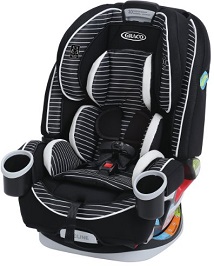 Image: Graco 4ever All-in-One Car Seat | gives you 10 years of use from four to 120 pounds | Rear-facing baby car seat from 4 to 40 pounds