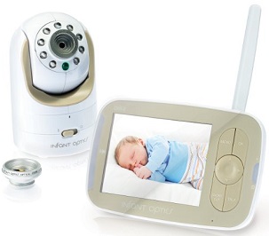 Image: Infant Optics DXR-8 Video Baby Monitor With Interchangeable Optical Lens | - allowing you to customize viewing angle and zoom