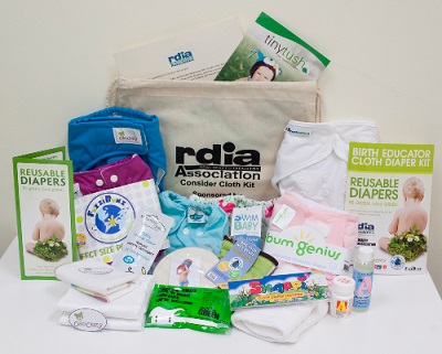 Image: Consider Cloth Kit for Childbirth Educators | Photo credit: realdiaperindustry.org | All rights reserved