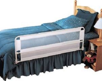 Image: Regalo Hide Away Bed Rail | makes any bed a safe sleeping place for children