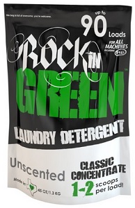 Image: Rockin' Green Laundry Detergent Classic Rock Unscented 45oz | Classic formula is great for cloth diapers and regular clothes