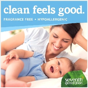 Image: Seventh Generation Original Soft and Gentle Free and Clear Baby Wipes -  free of alcohol, dyes and synthetic fragrances