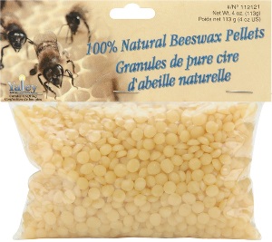 Image: Yaley 100% Beeswax Pellets - 4 oz./Natural
