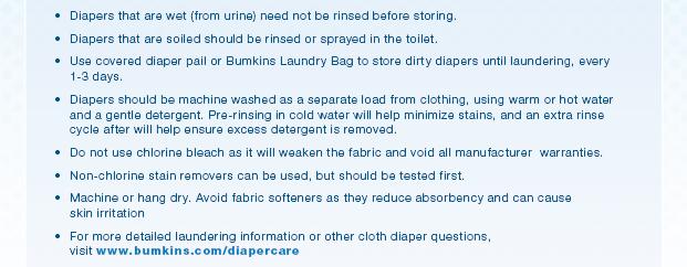 Image: How to use a Bumkins all-in-one diaper - part 3