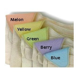 Image: Kissaluvs Contour Diaper | colour choices of the Kissaluv hybrid diaper