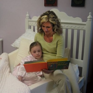 Image: Magic Bumpers Portable Child Safety Bed Guard Rail - no entrapment space between the bed and bumper
