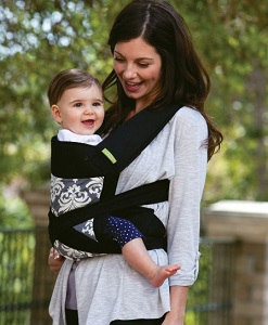 Image: Infantino Sash Mei Tai Carrier | allows maximum comfort and flexibility | Lumbar support helps relieve shoulder pressure