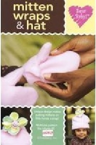 Image: SewBaby! Mitten Wraps and Hat Pattern | Velcro(r) tabs wrap around hands | easy mittens for little hands