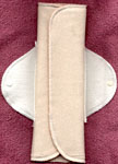 Image: back of folded pad